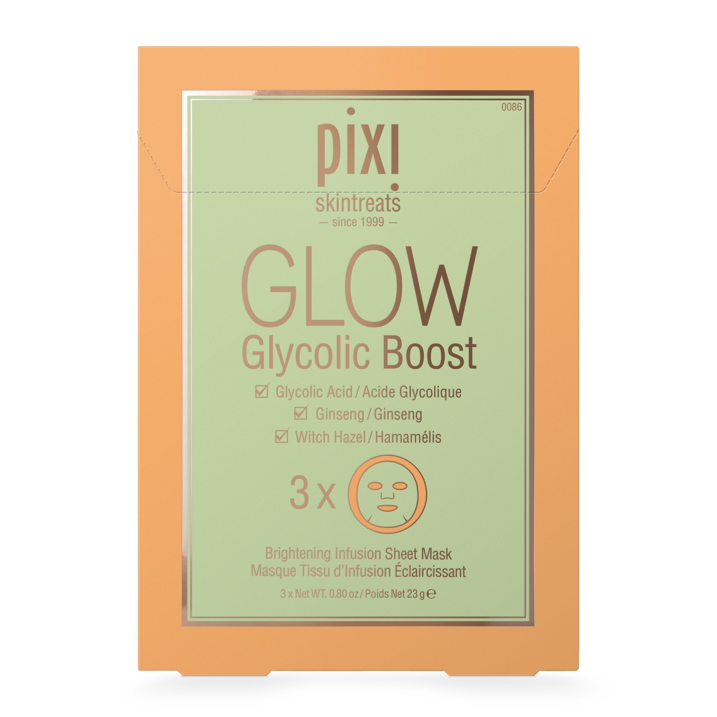Bilde av Pixi Glow Tonic Family Glow Glycolic Boost Sheet Masks