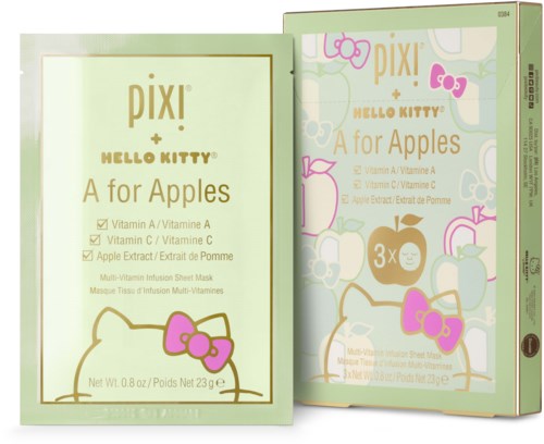 PIXI Pixi + Hello Kitty A for Apples Sheet Mask