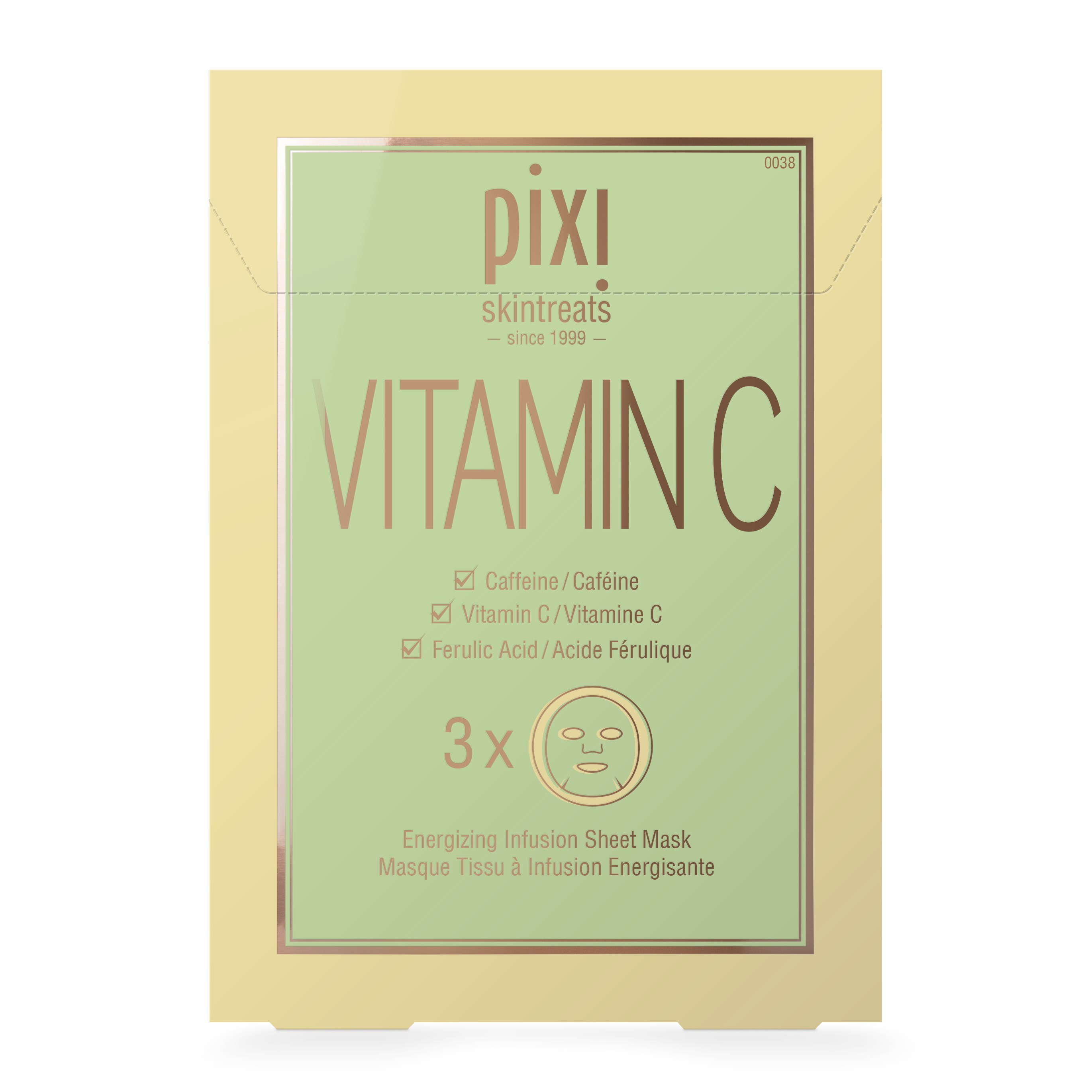 Bilde av Pixi Vitamin C Family Energizing Sheet Masks