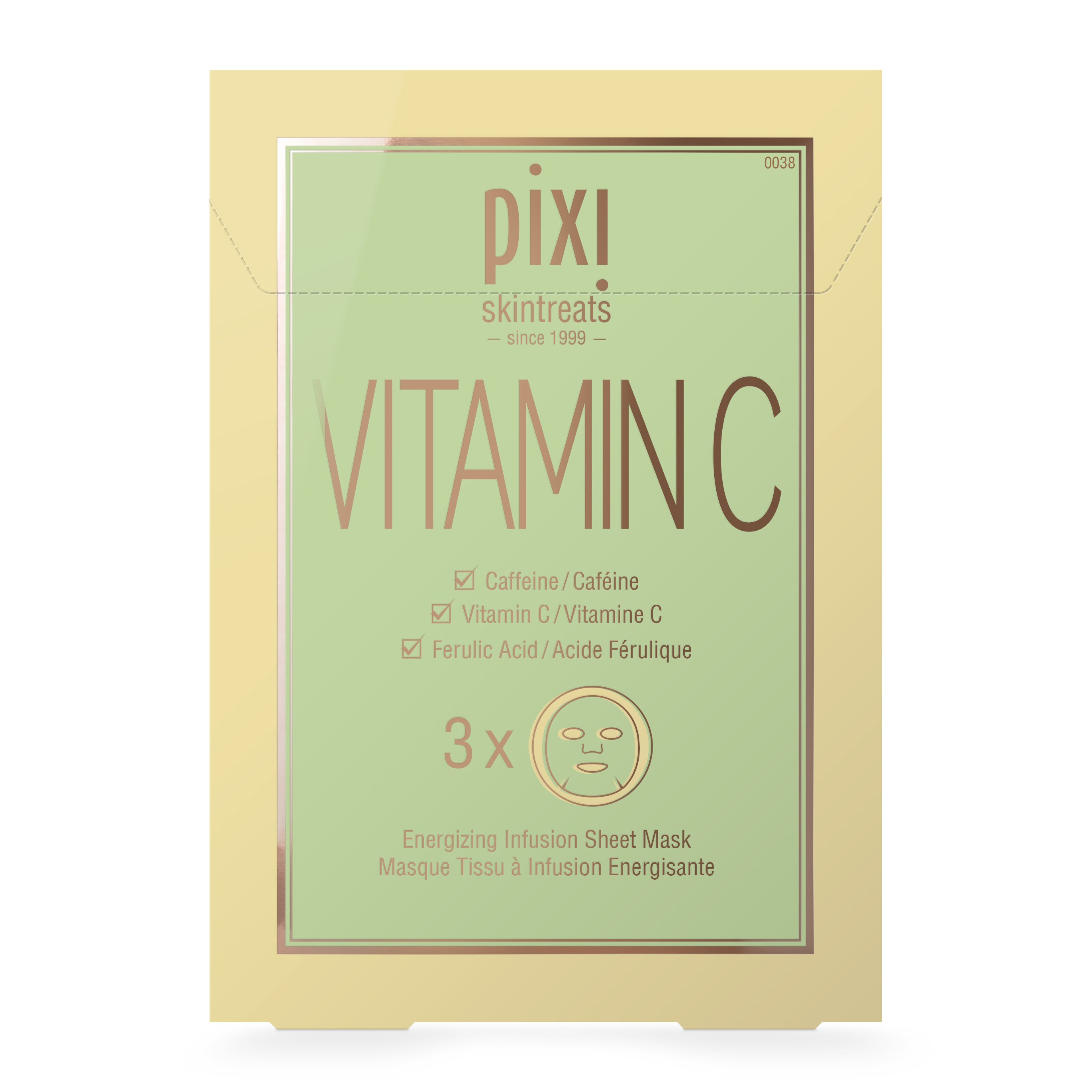 PIXI Vitamin C Family Energizing Sheet Masks billede