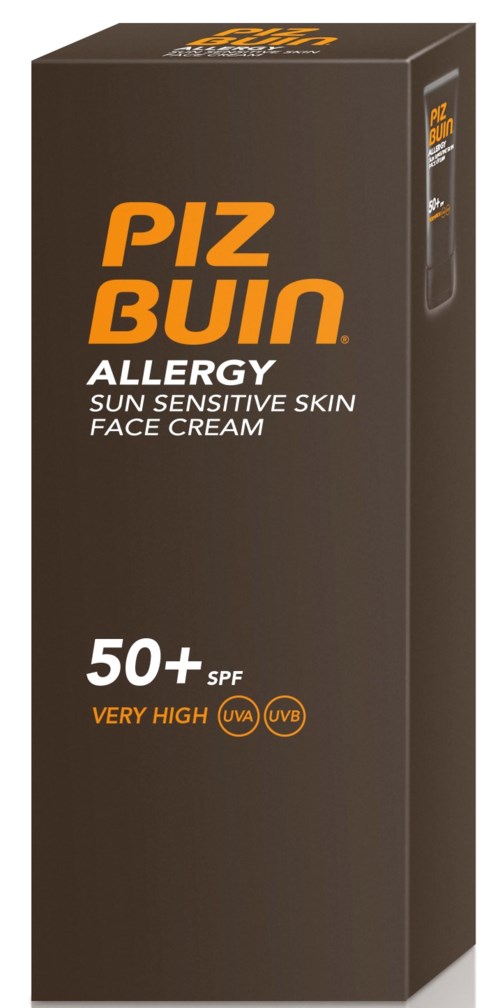 Piz Buin Allergy Sun Sensitive Face Cream SPF50+ 50 ml
