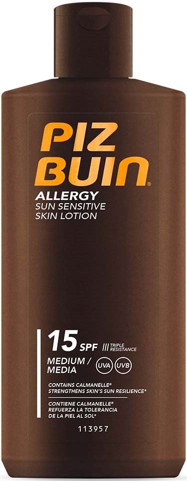 Piz Buin Allergy Sun Sensitive Skin Lotion SPF15 200 ml