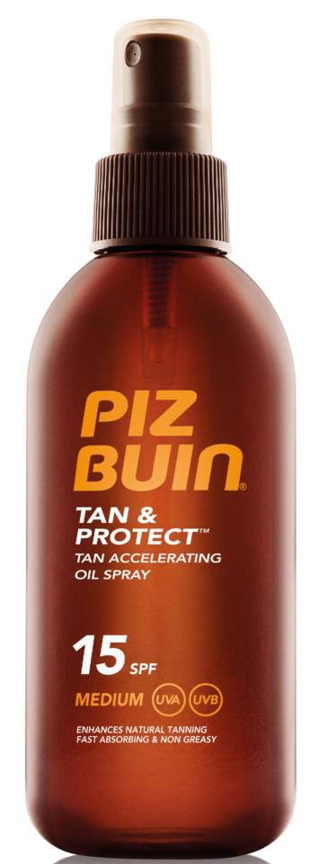 Piz Buin Tan & Protect Oil Spray SPF15 150ml