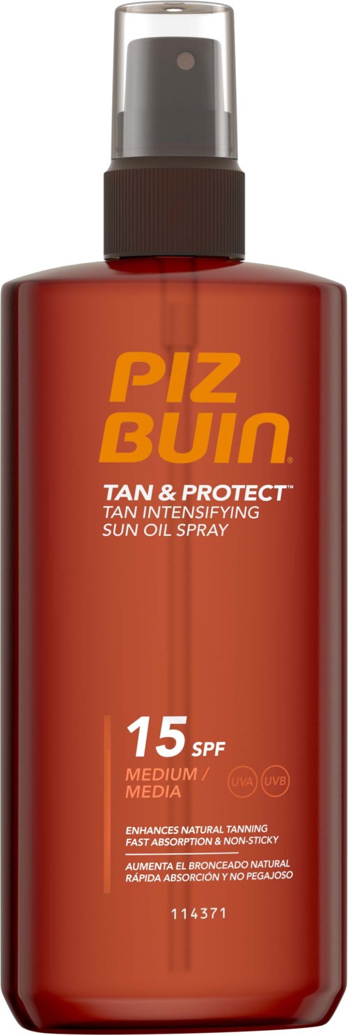 Piz Buin Tan & Protect Tan Intensifying Sun Oil Spray SPF15 150 ml