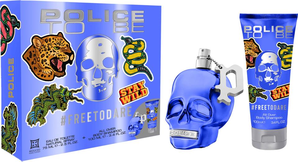 Police To Be Freetodare Man EdT Gift Box