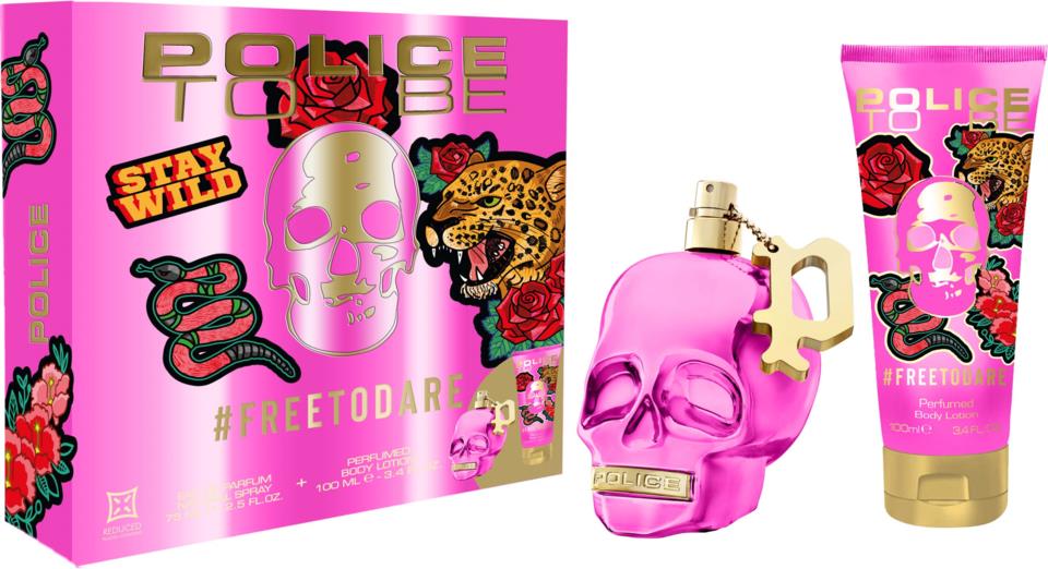 Police To Be Freetodare Woman EdP Gift Box