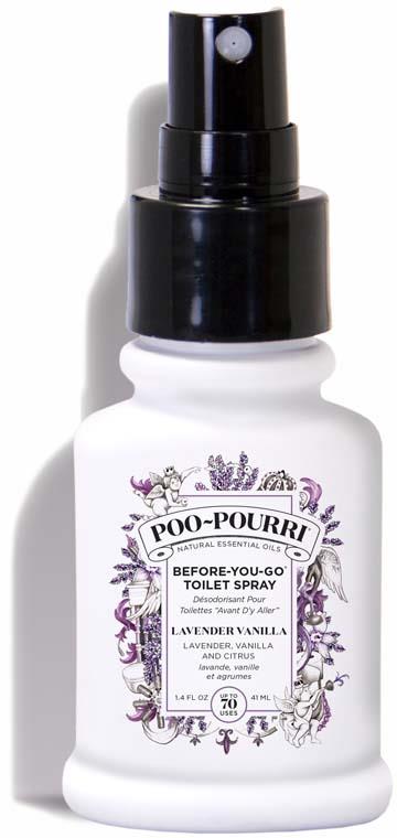 POO-POURRI Before-You-Go Toilet Spray Lavender Vanilla (41 ml) POO-POURRI Before-You-Go Toilet Spray Lavender Vanilla (41 ml)