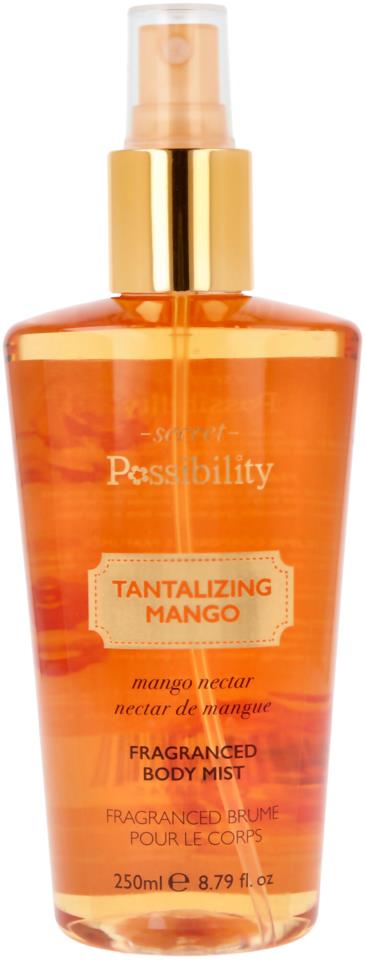 Possibility Fragranced Body Mist Tantalizing Mango 250ml