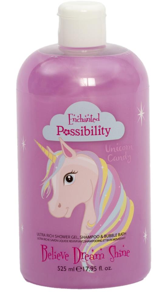 Possibility Shower 3 in 1 Unicorn 525ml