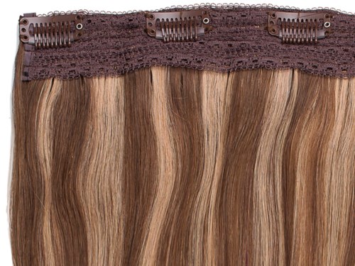 Poze Hairextensions Poze Clip&Go Løshår Miss Volume 55cm 7stk 10B/7BN SandyBr Mix