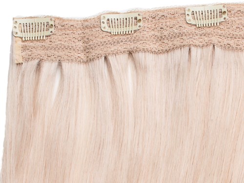 Poze Hairextensions Poze Clip&Go Løshår Miss Volume 55cm 7stk 12NA Platinum
