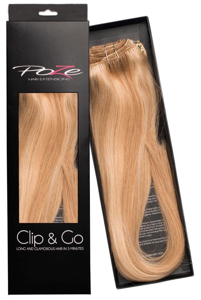 Poze Clip&Go Aidot hiustenpidennykset 10B/11N Glam Blonde 7 osaa/setti 50cm