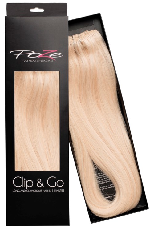 Poze Hairextensions Clip & Go Standard Real Hair Extensions 60 cm 12NA