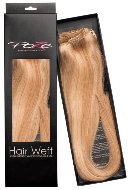 Poze Hairextensions Poze Hårträns Äkta P10B/11N Glam Blonde 60cm P10B/11N Glam Blonde 60cm