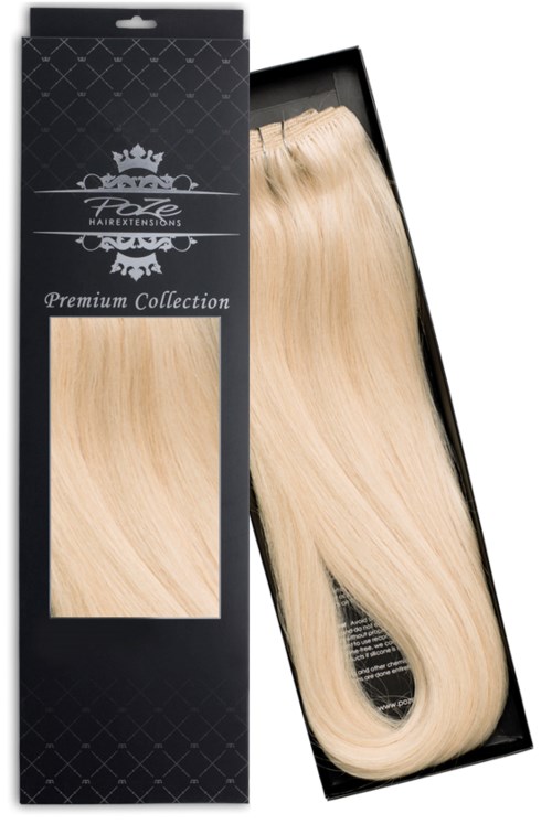 Poze Hairextensions Poze Hårträns Premium 12NA Platinum 50cm