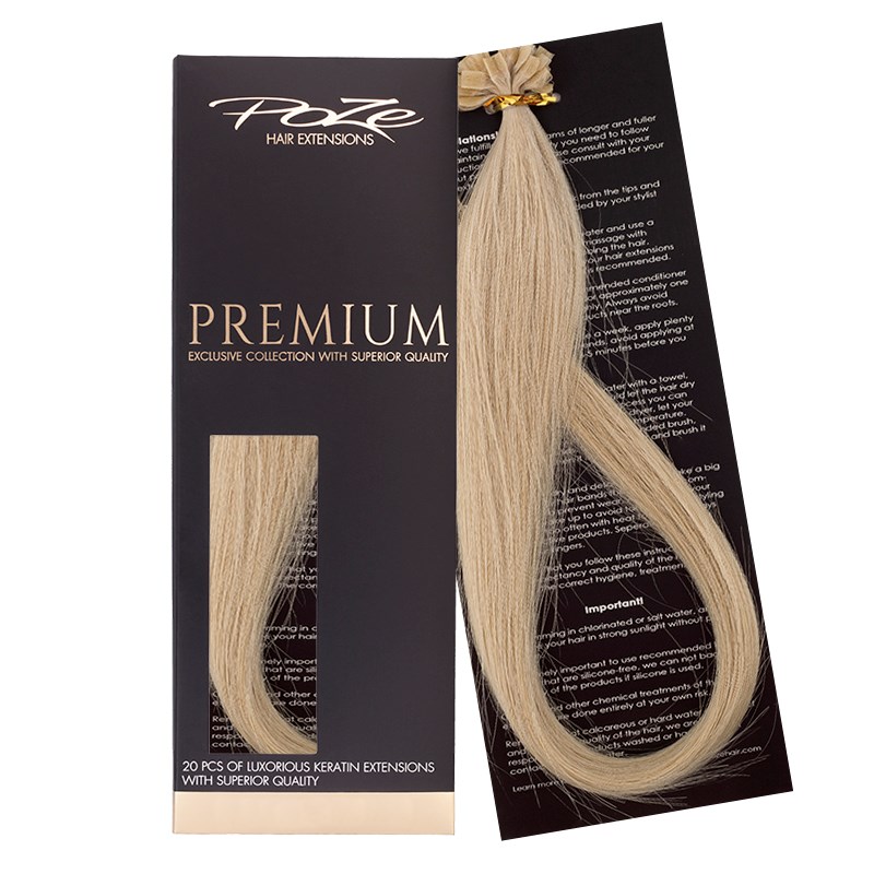 Bilde av Poze Hairextensions Poze Keratin Premium Ext Caramello 20 Fester 50 Cm