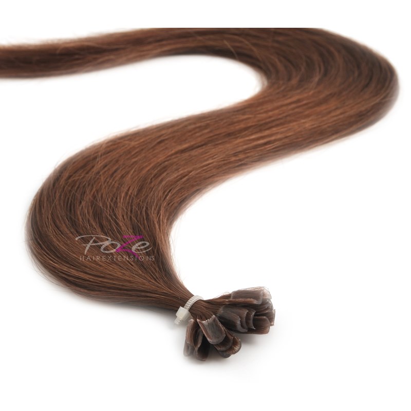Läs mer om Poze Hairextensions Poze Keratin Standard 40cm 6B Lovely Brown
