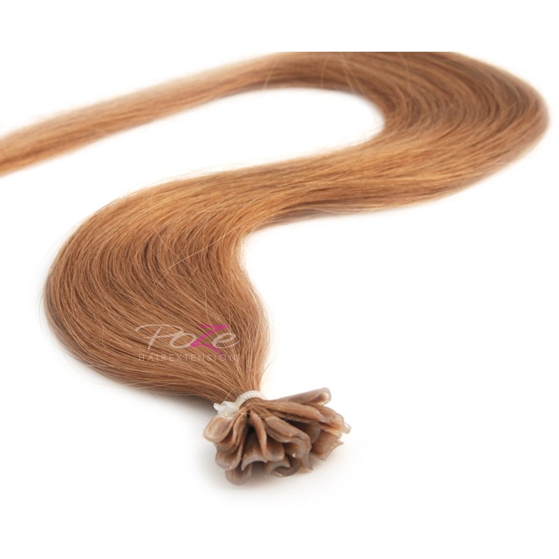 Läs mer om Poze Hairextensions Poze Keratin Standard 40cm 8B Light Brown