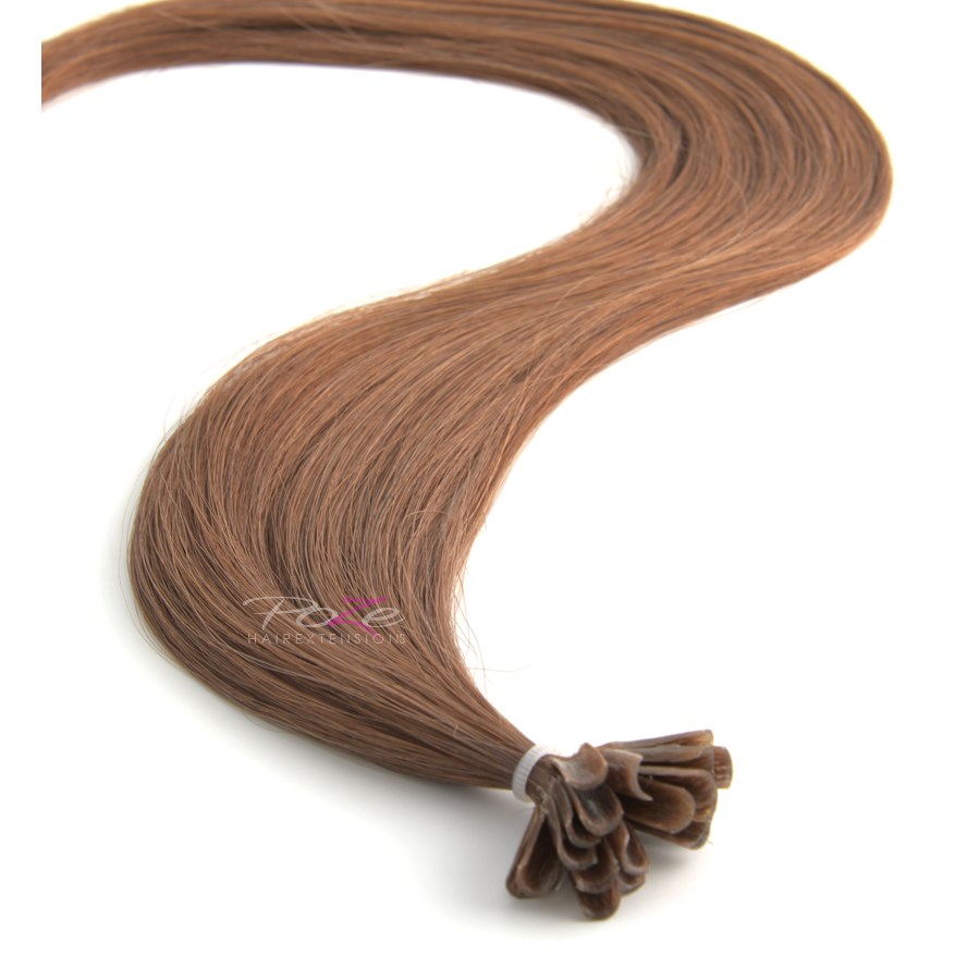 Poze Hairextensions Poze Keratin Standard 50cm 7NV Cool Brown