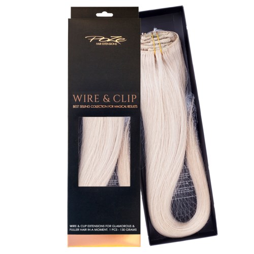 Poze Hairextensions Poze Standard Äkta Löshår Flip & Go 50cm Platinum 12NA