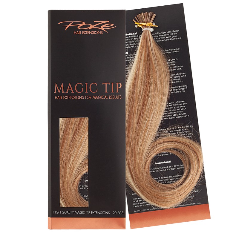Läs mer om Poze Hairextensions Poze Standard Magic Tip Extensions -50cm Whipped C
