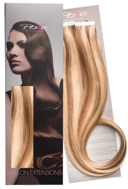 Poze Hairextensions Poze Tape On Extensions 8A/10NV Ash Mix 4 cm/bit 60 cm