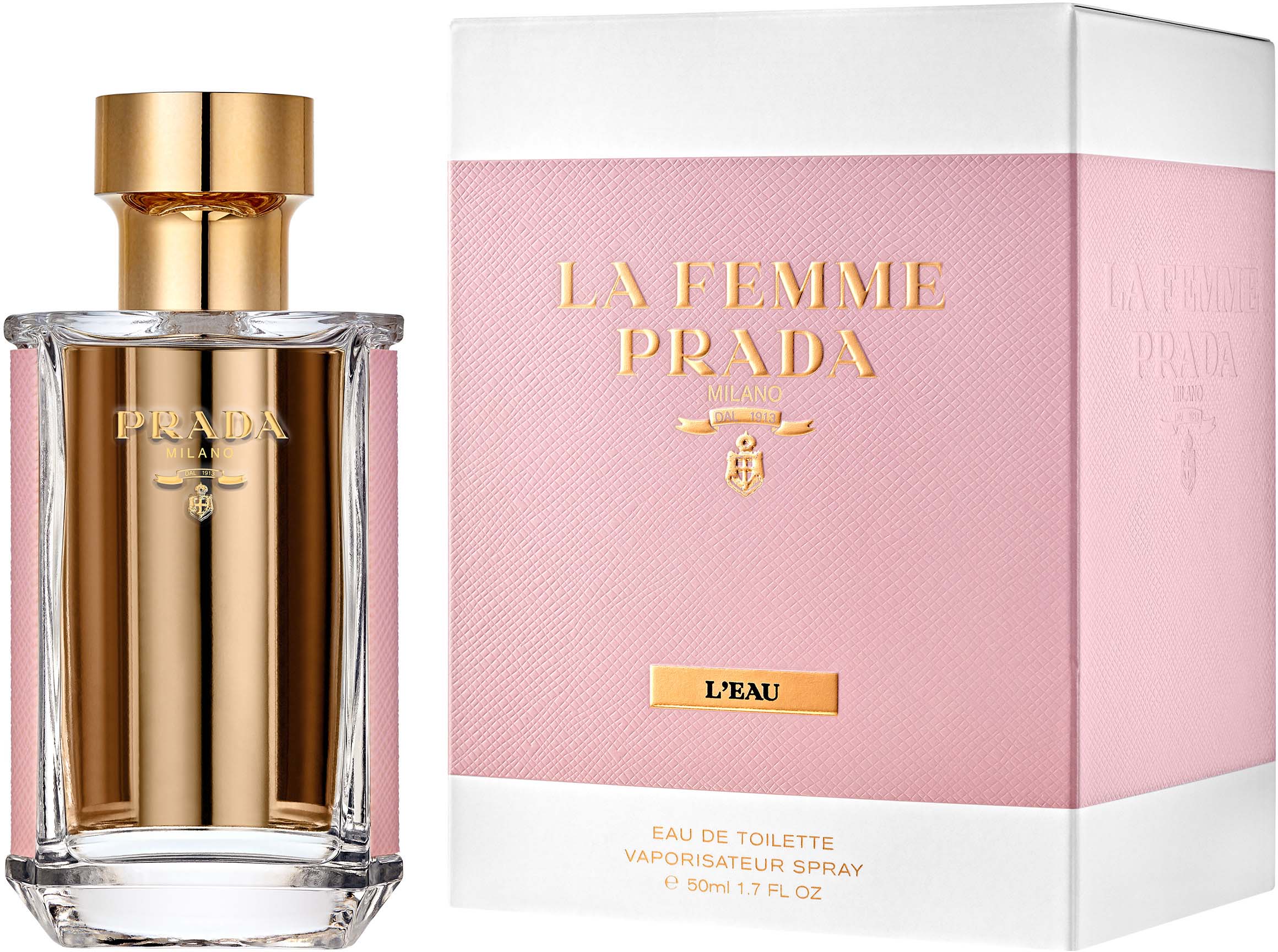 prada la femme pink bottle