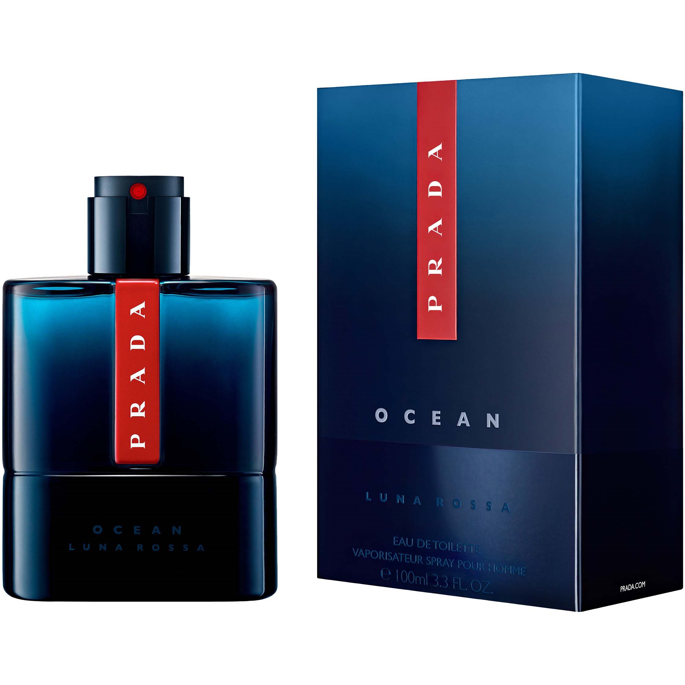 Alternativ bild 1 för Prada Luna Rossa Ocean Eau De Toilette Spray 100 Ml
