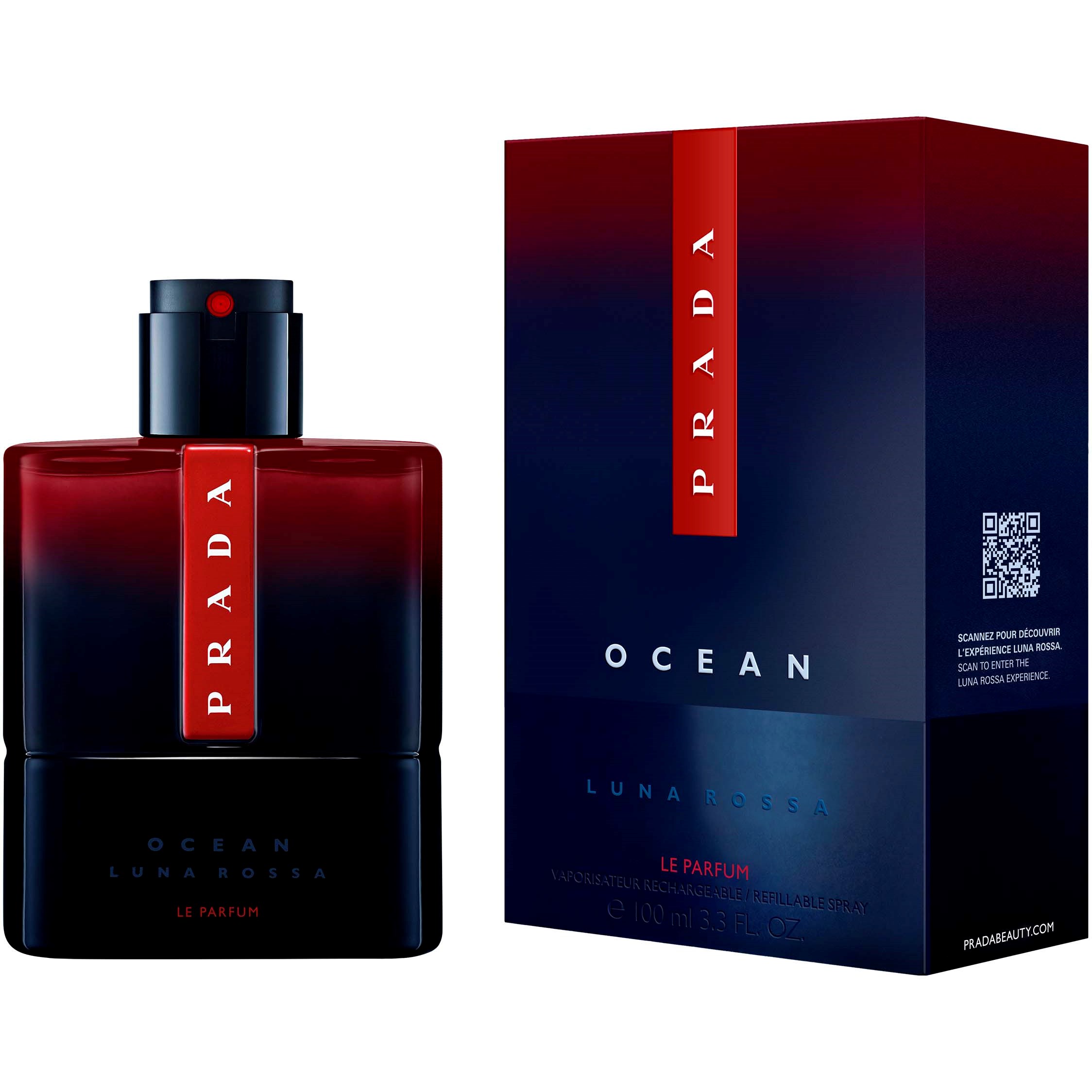 Alternativ bild 1 för Prada Luna Rossa Ocean Le Parfum 100 ml