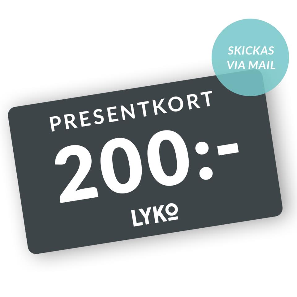 Presentkort 200 kr