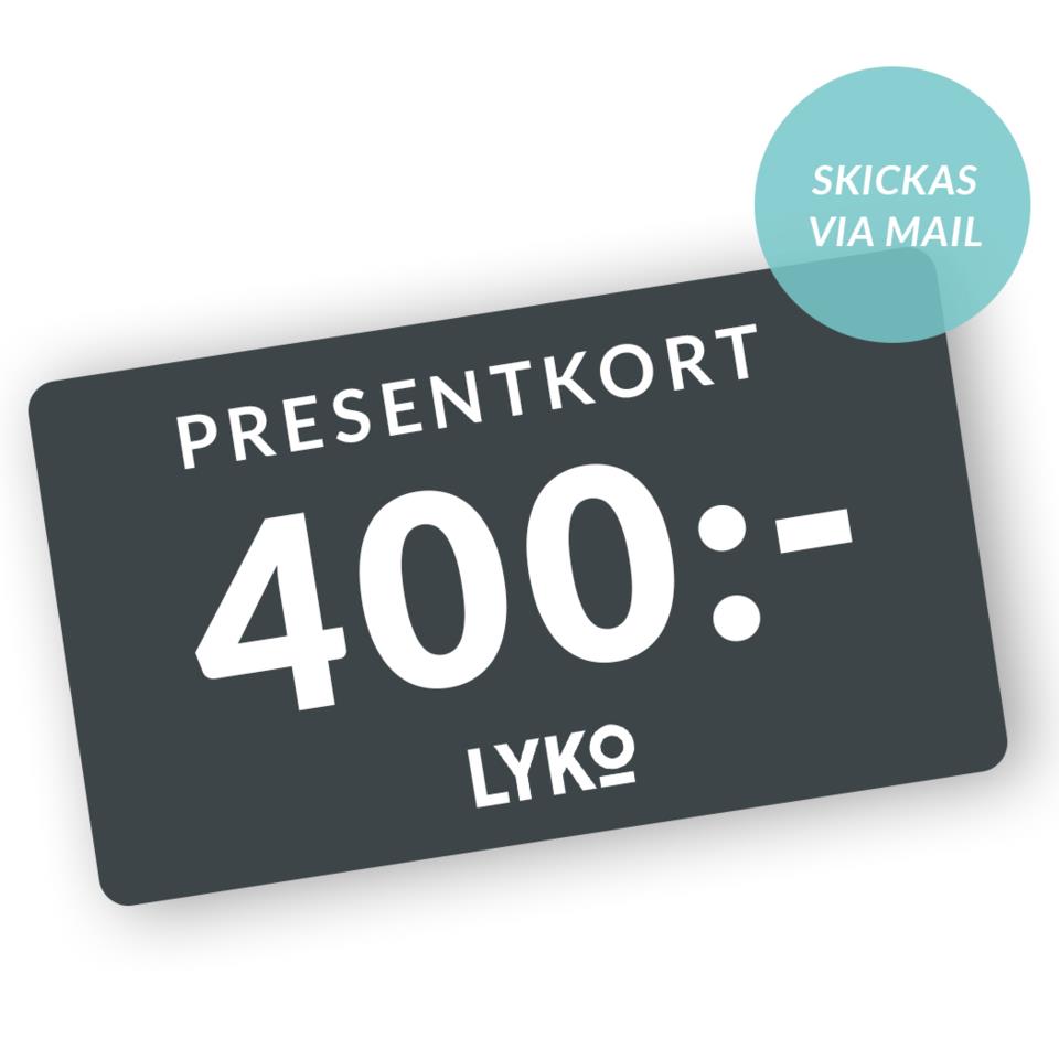 Presentkort 400 kr