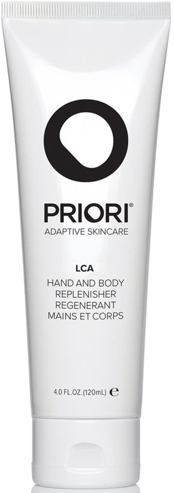 Priori LCA Hand and Body Replenisher 120ml