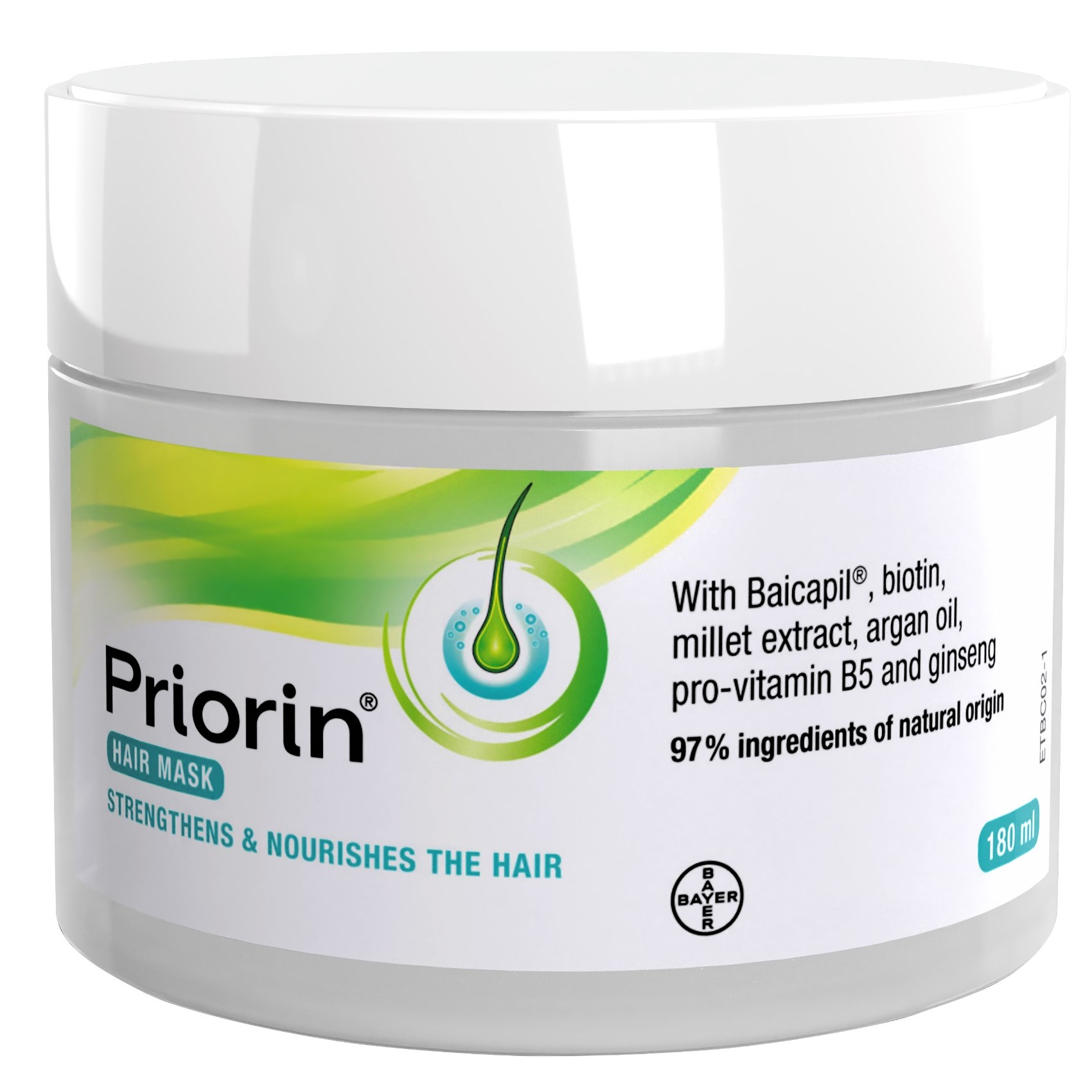 Priorin Hair Mask 180 g billede