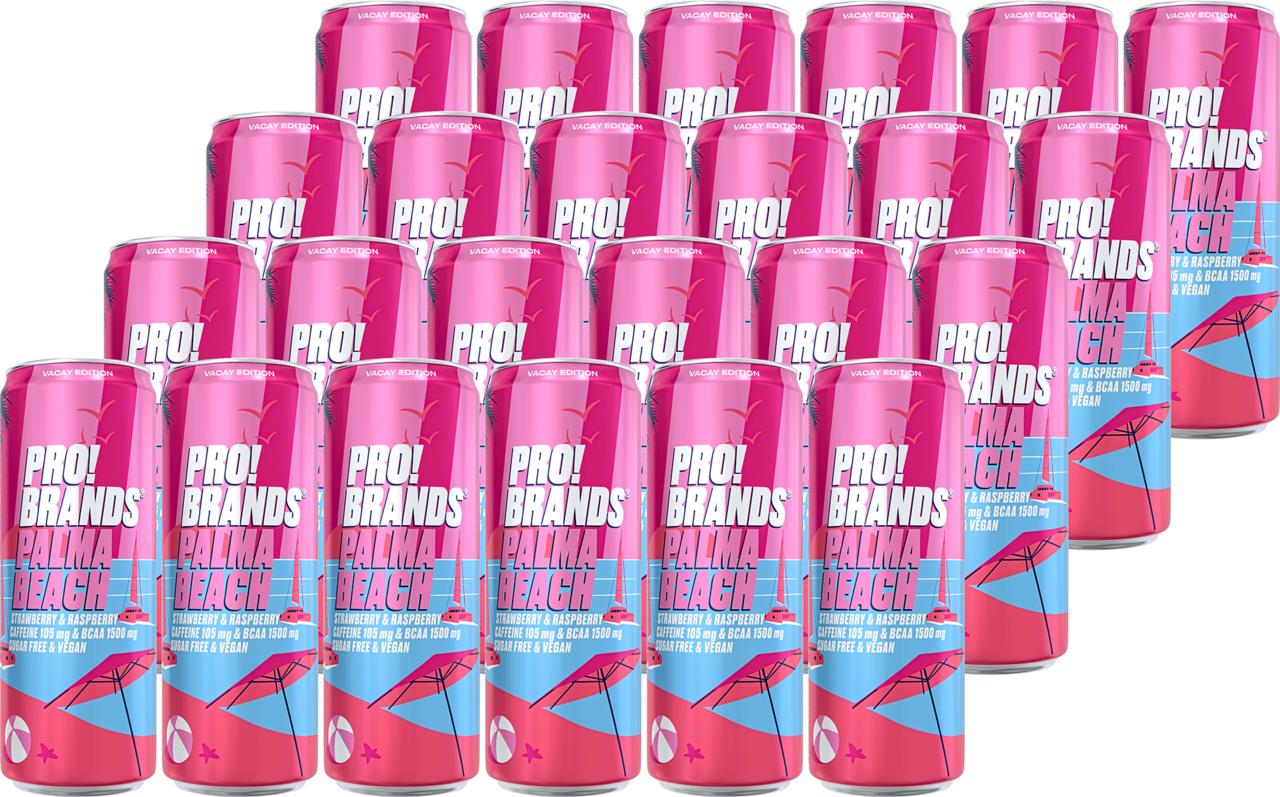 ProBrands BCAA Drink Palma Beach 24 x 33 cl | lyko.com