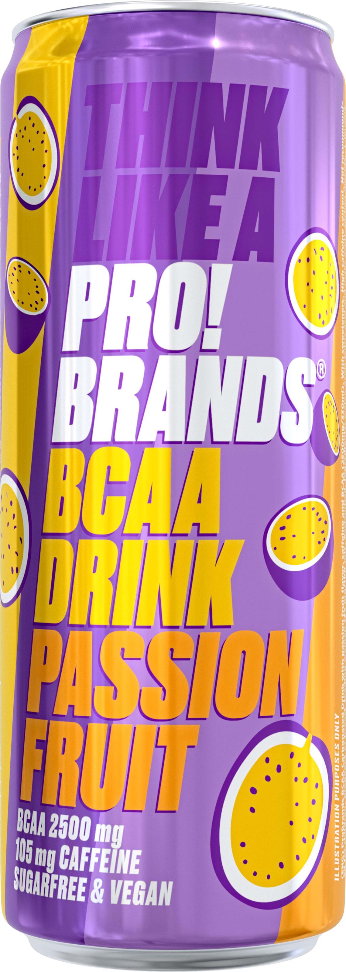 ProBrands BCAA Drink Passion Fruit 33 cl