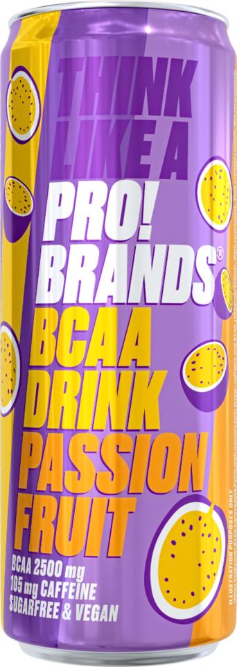 Probrands BCAA Drink Passion Fruit 33 cl