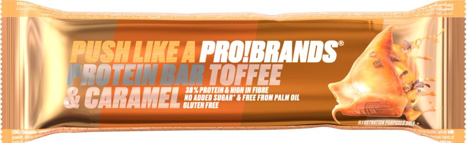 Probrands Protein Bar Toffee & Caramel 45 g