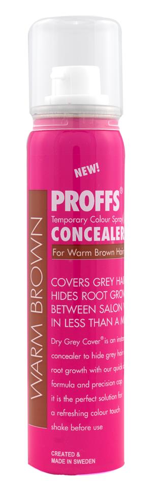 PROFFS STYLING Hair Concealer Warm Brown 80ml