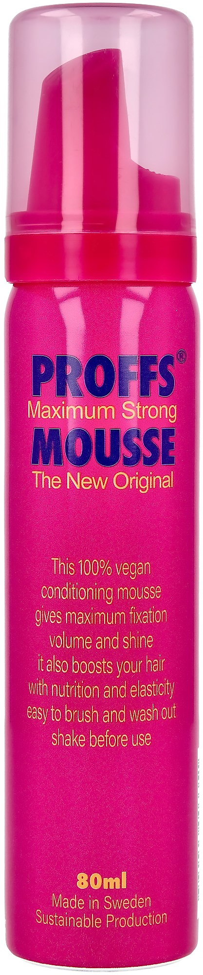 PROFFS STYLING PROFFS STYLING Original Maximum Strong Mousse Bag Size 80 ml