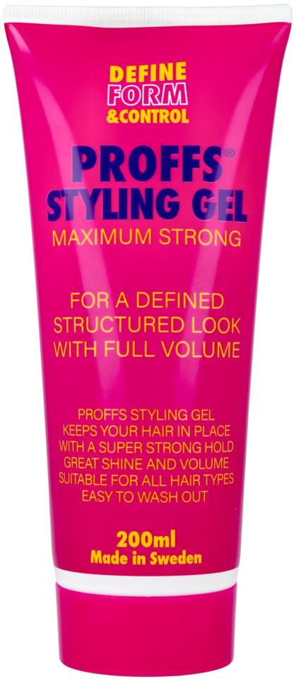 PROFFS STYLING Maximum Strong Styling Gel 200ml