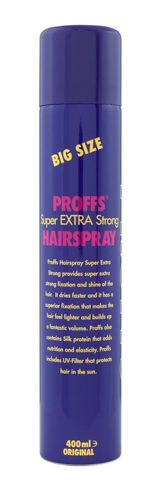 PROFFS STYLING Super EXTRA Strong Hairspray 400ml