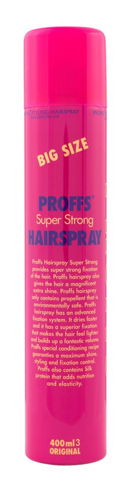 PROFFS STYLING Super Strong Hairspray 400ml