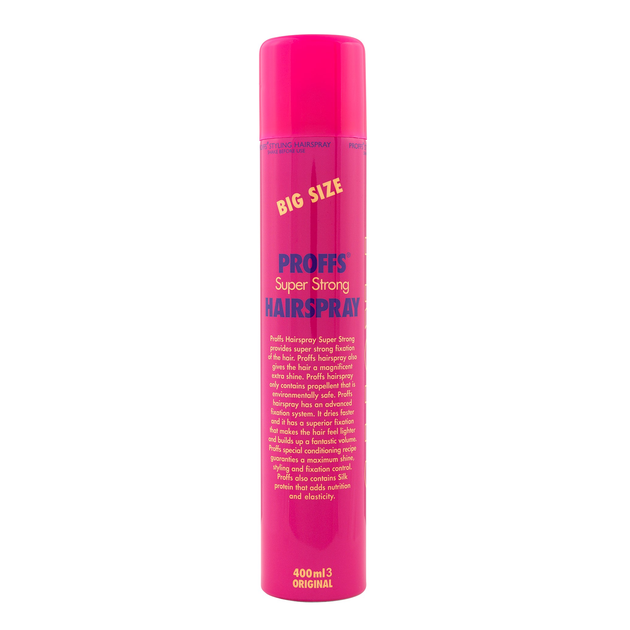 Läs mer om PROFFS STYLING Original Super Strong Hairspray 400 ml