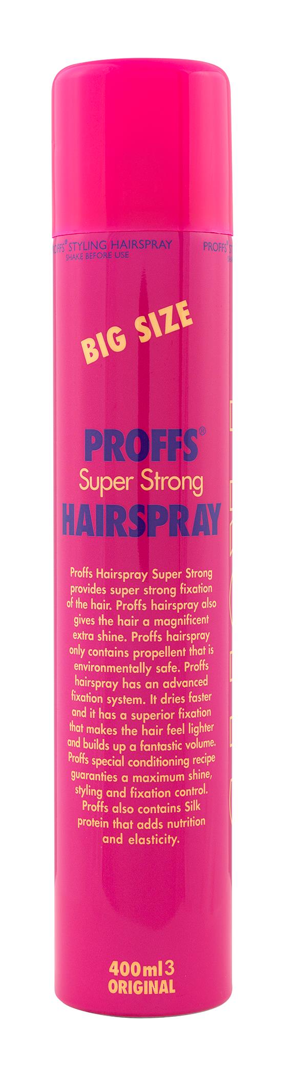 PROFFS STYLING Original Super Strong Hairspray 400 ml