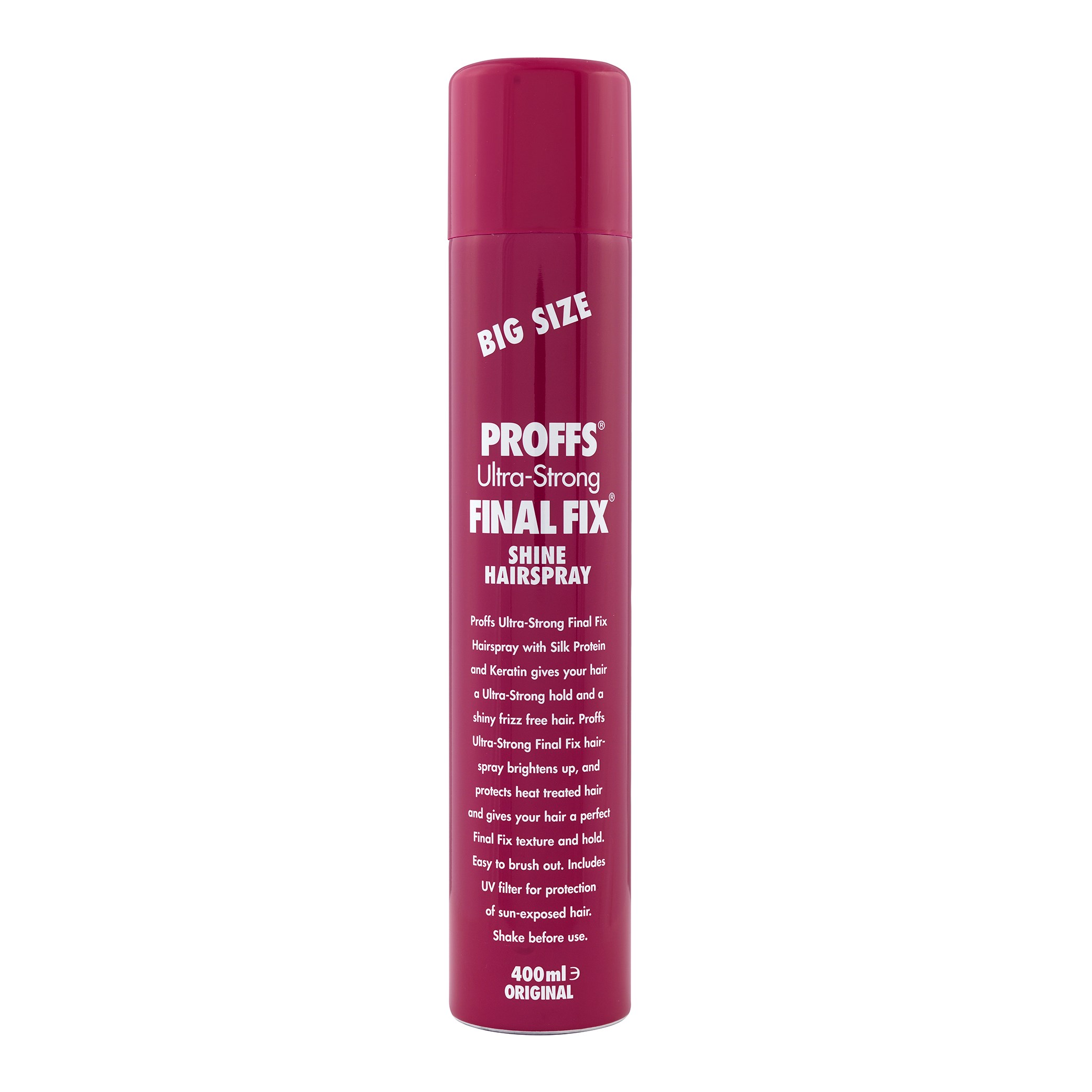 PROFFS STYLING Original Ultra Strong Final Fix Shine Spray 400 ml