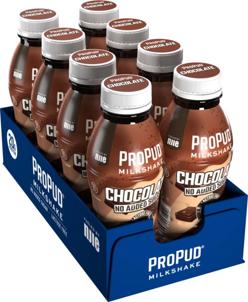 ProPud Protein Milkshake Chocolate 8 X 330 Ml | Lyko.com