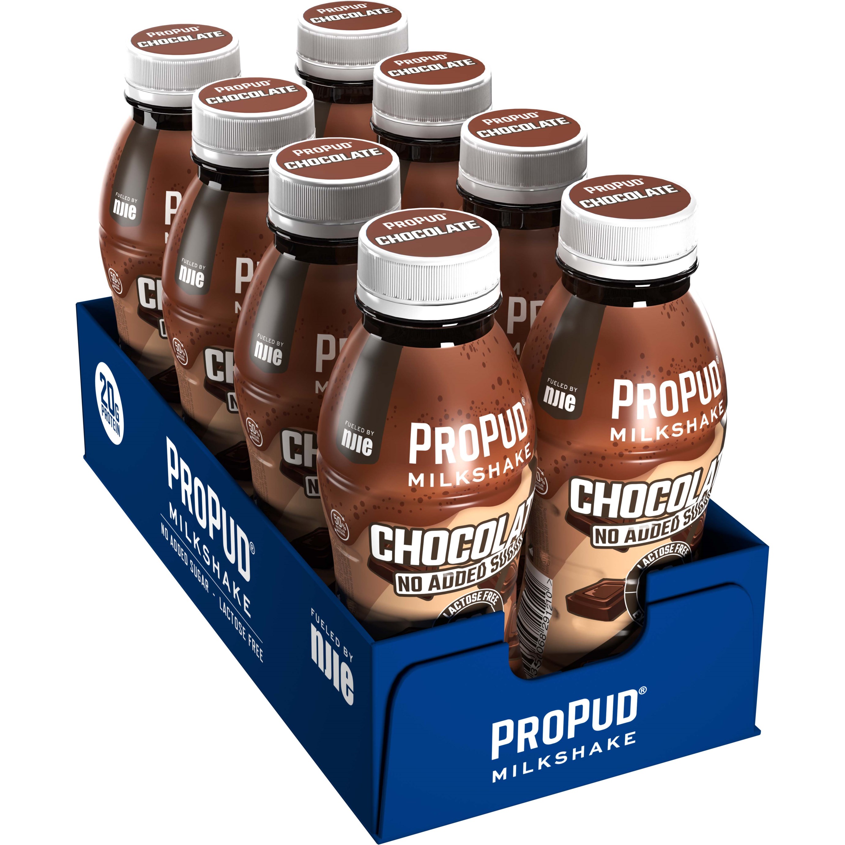 Läs mer om ProPud Protein Milkshake Chocolate 8 x 330 ml