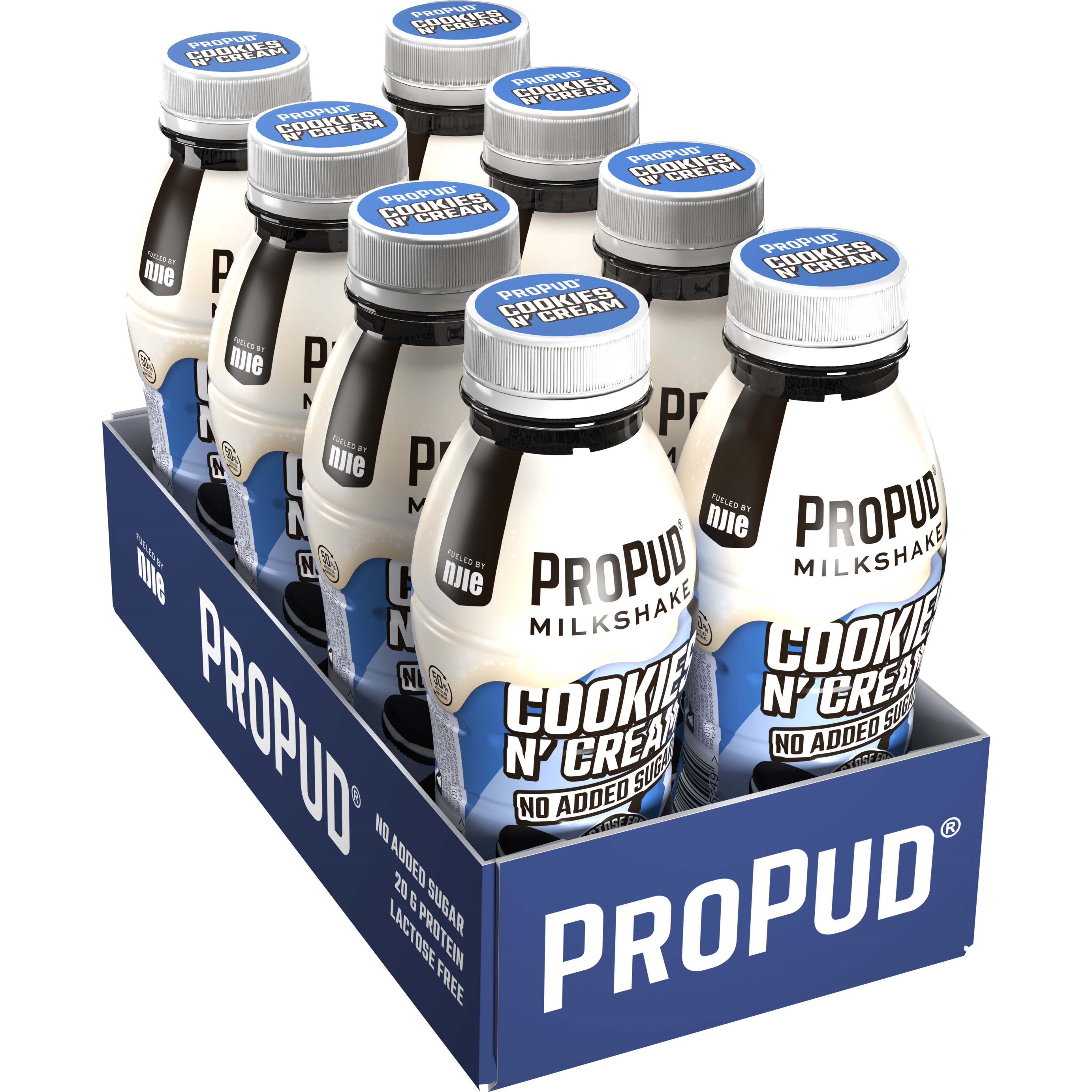 Läs mer om ProPud Protein Milkshake Cookies n´Cream 8 x 330 ml