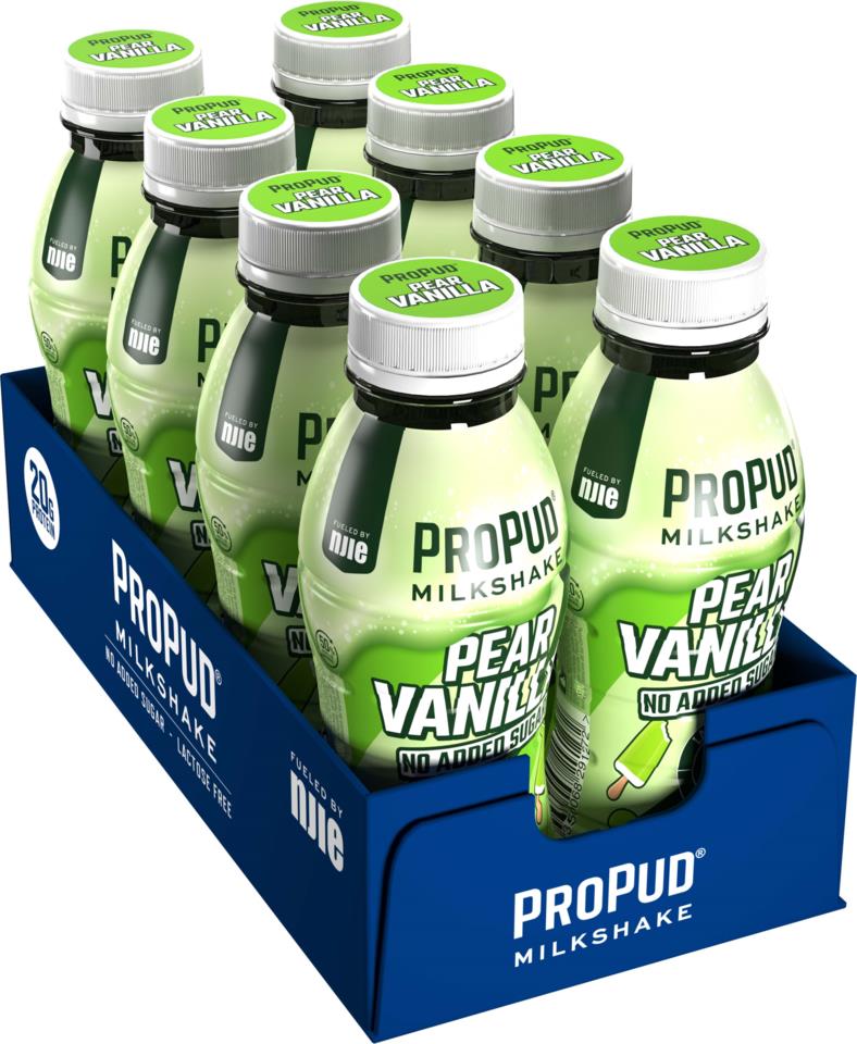 ProPud Protein Milkshake Pear Vanilla 8 x 330 ml