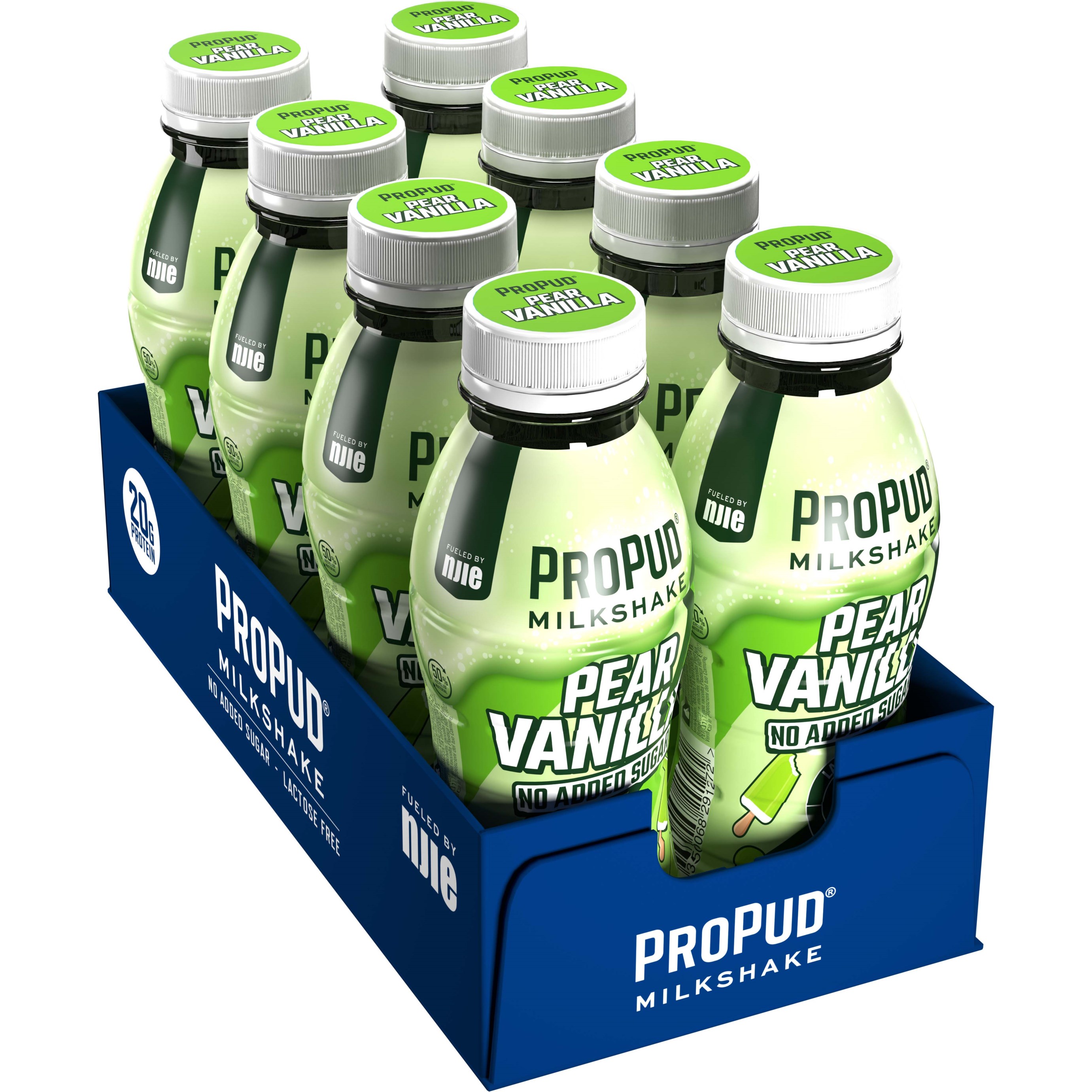Läs mer om ProPud Protein Milkshake Pear Vanilla 8 x 330 ml